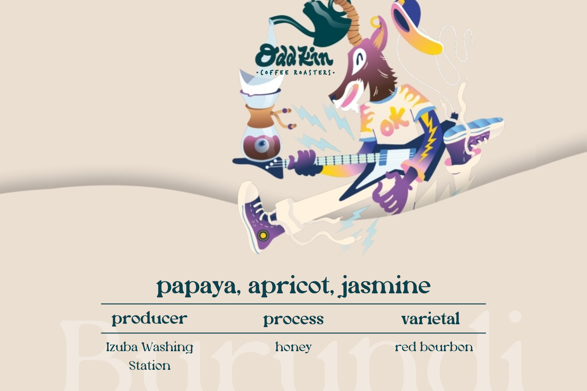 Izuba - Burundi Coffee by Odd Kin Coffee Roasters