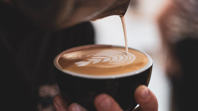 How to pour perfect Rosetta latte art