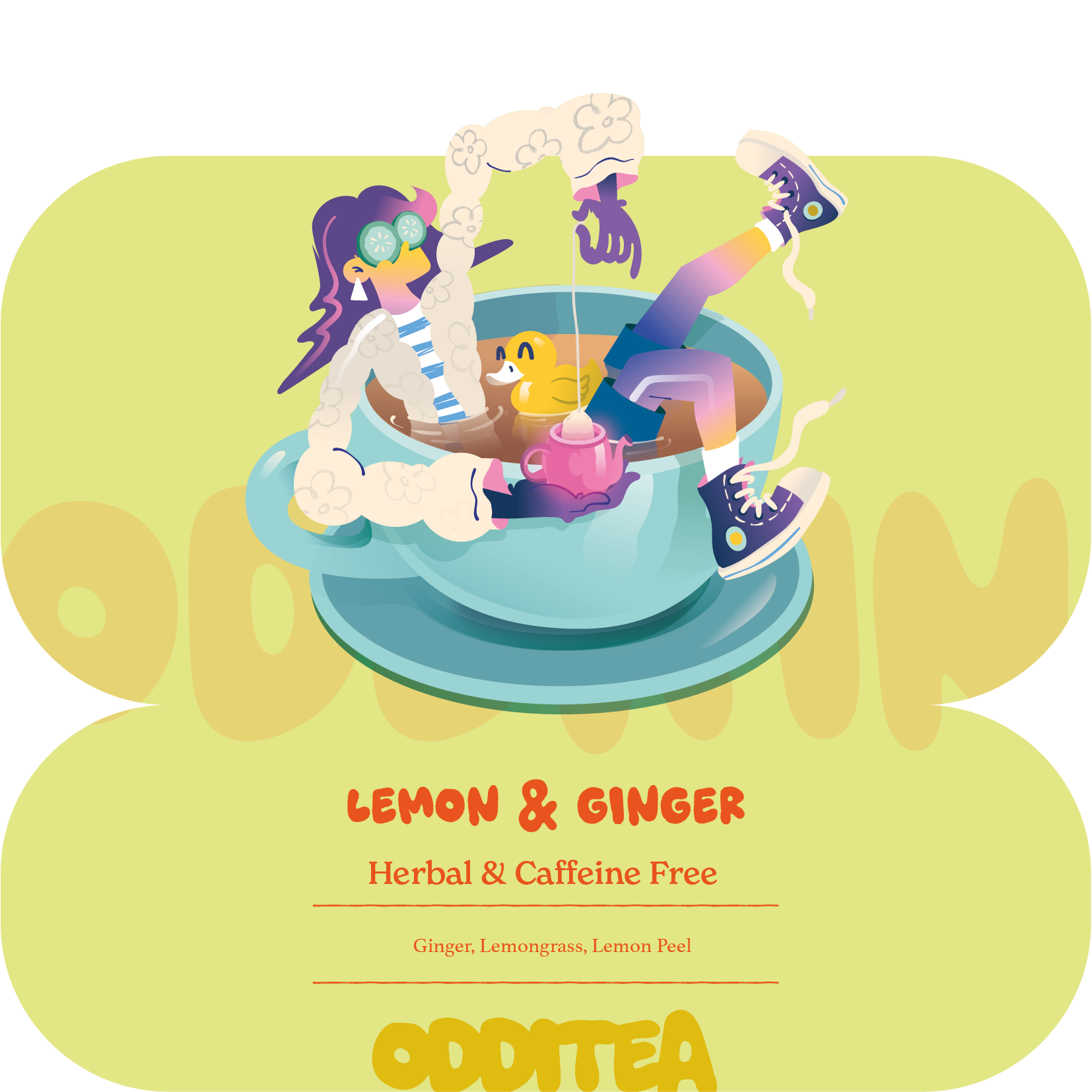 OddiTea | Lemon & Ginger | OddKin – OddKin Coffee