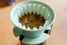 Load image into Gallery viewer, Light Green April Plastic Brewer for Pour Over Coffee
