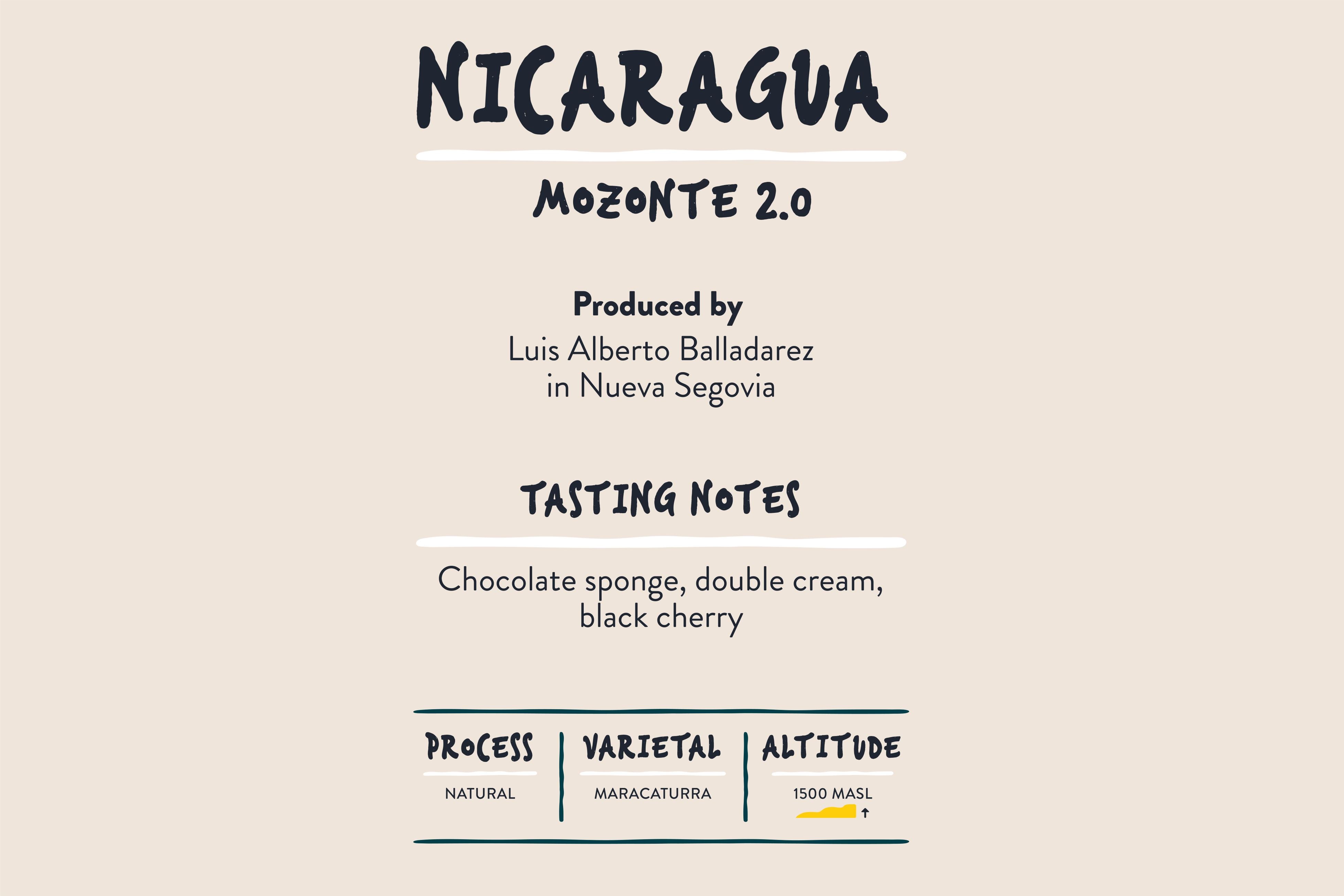 Mozonte 2.0, Nicaragua