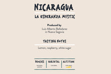 Load image into Gallery viewer, Nicaraguan Coffee - La Esperanza Mystic
