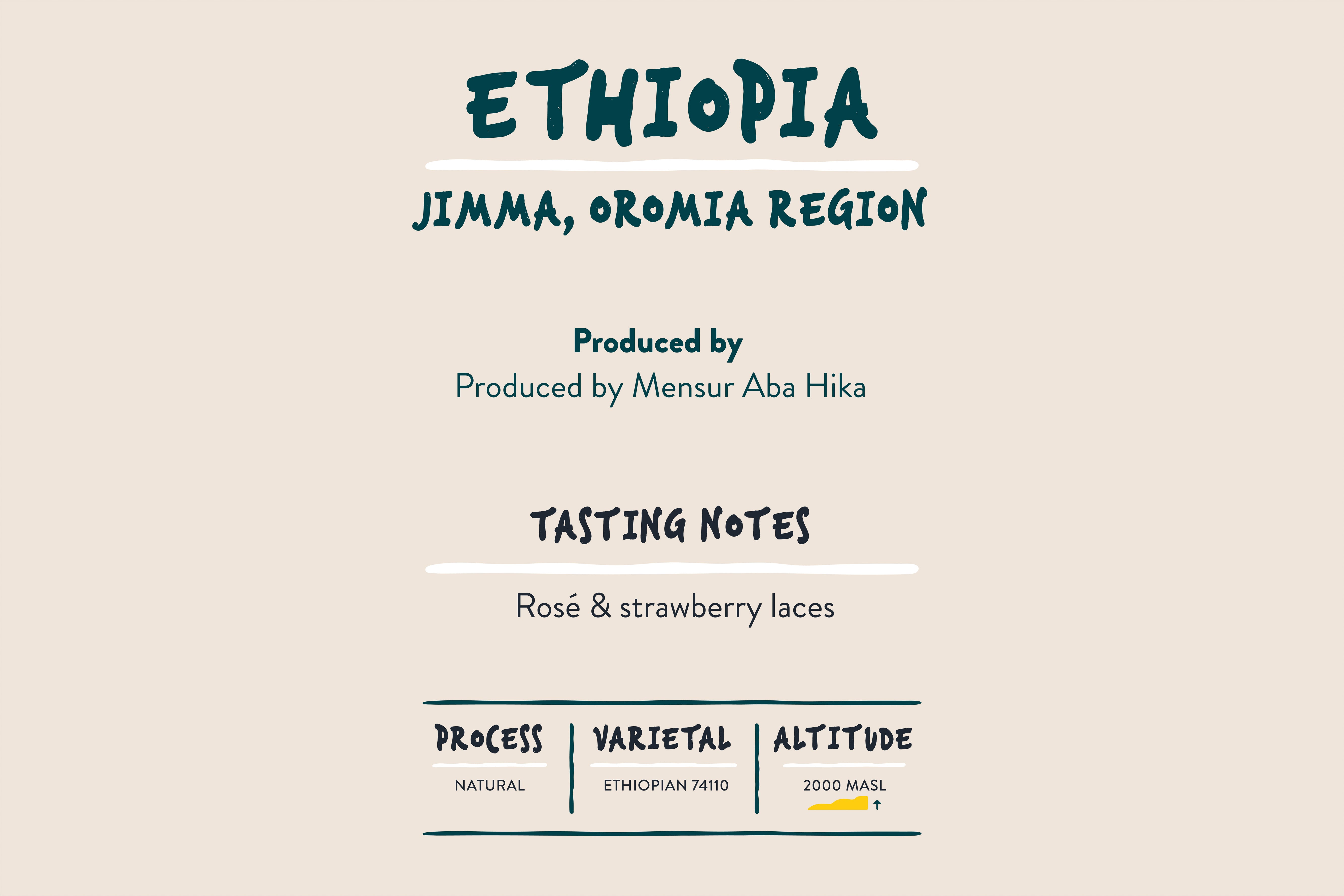 Ethiopian Coffee - Ethiopia Mensur