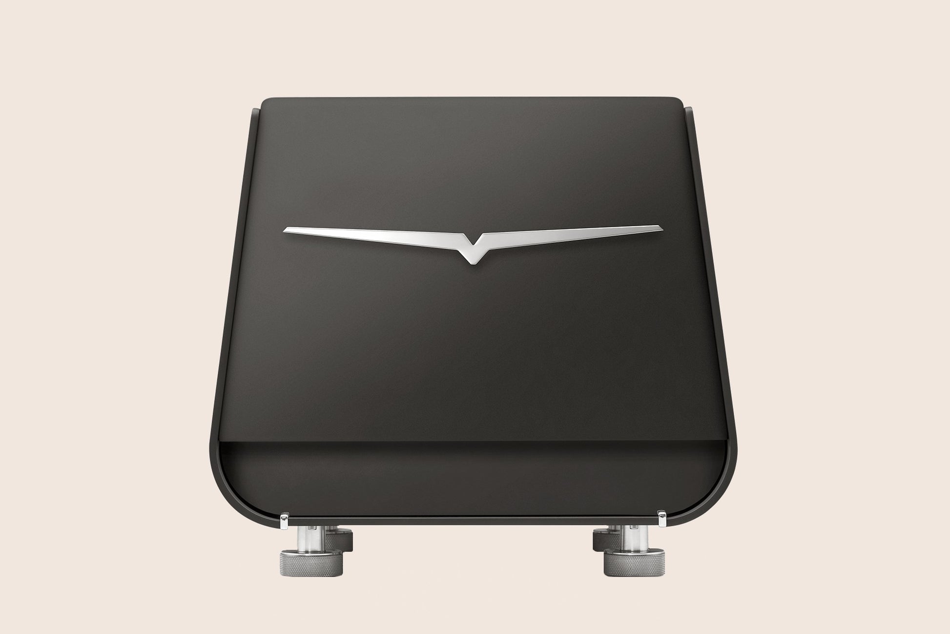 Back Of Black Coffee Machine by Victoria Arduino.